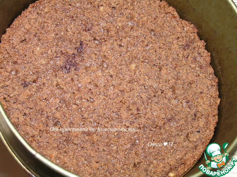 Шоколадный кокосово-томатный торт