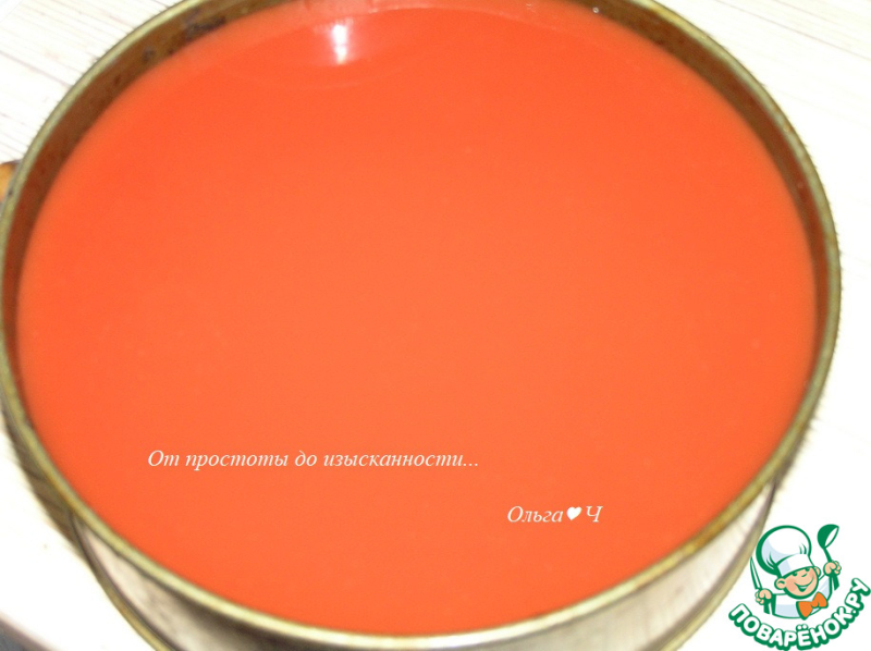 Шоколадный кокосово-томатный торт