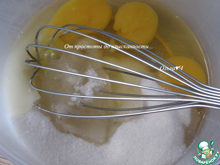 Шоколадный пирог с вишней