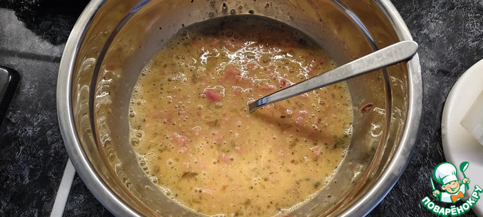 Скрембел с тунцом