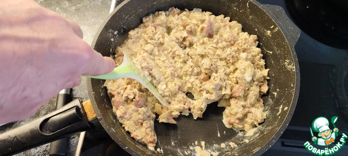 Скрембел с тунцом