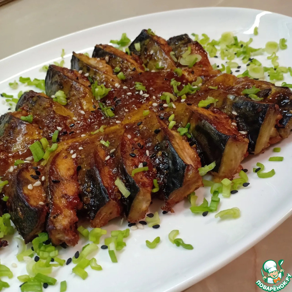 Скумбрия в двух маринадах