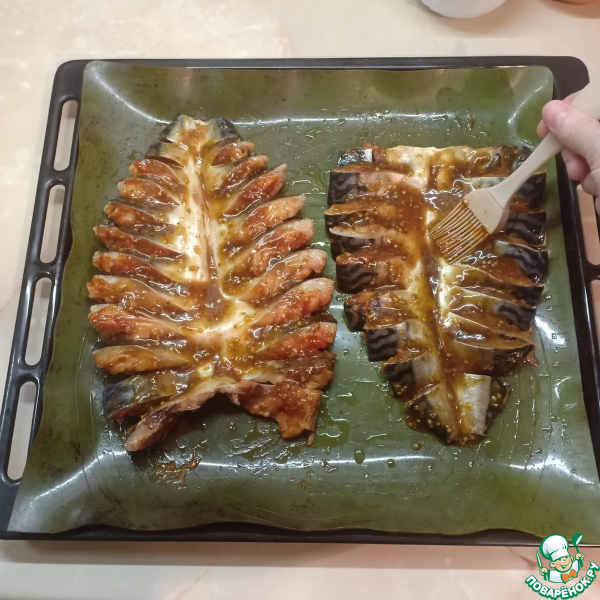 Скумбрия в двух маринадах