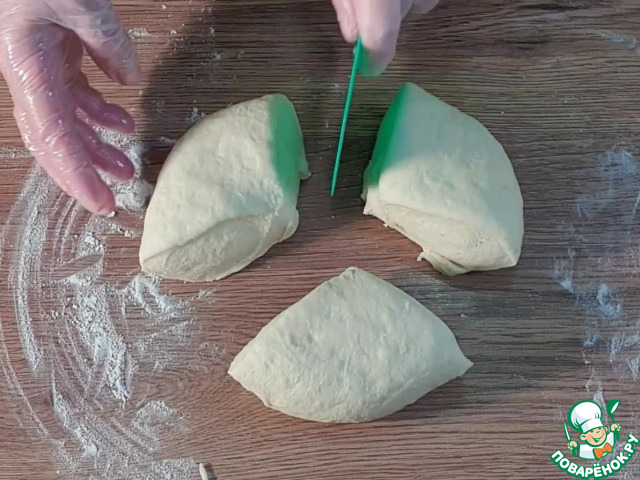 Сладкие хлебные булочки