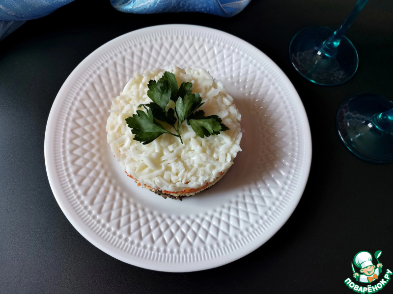 Слоёный салат "Свидание"