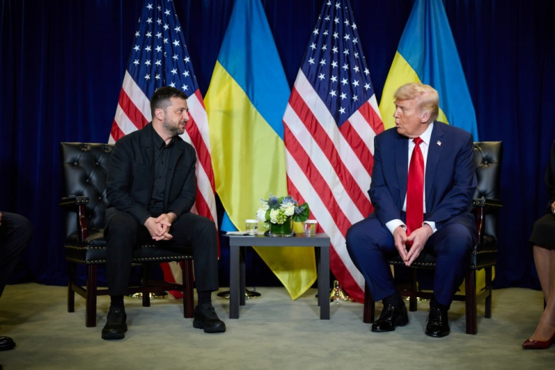 СМИ: Зеленский в Нью-Йорке просил у Трампа крылатые ракеты Tomahawk