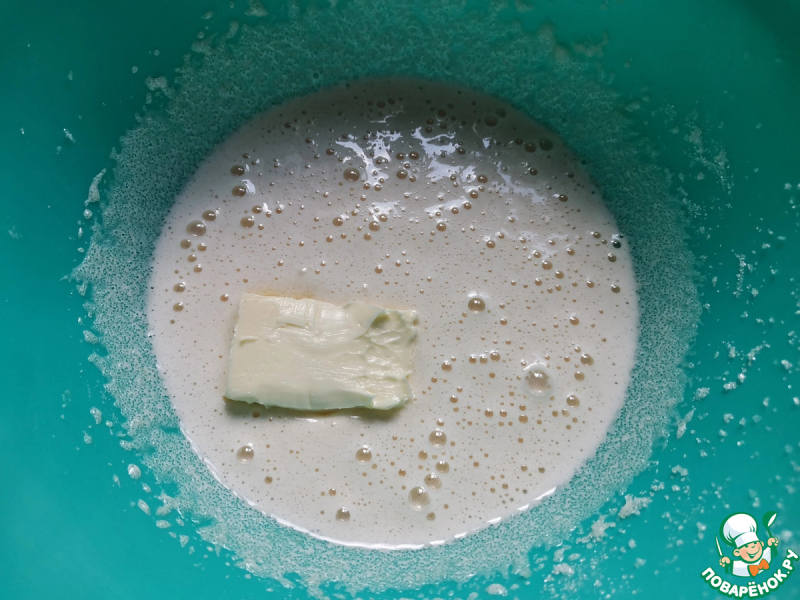 Смородиновый пирог с миндальной крупкой