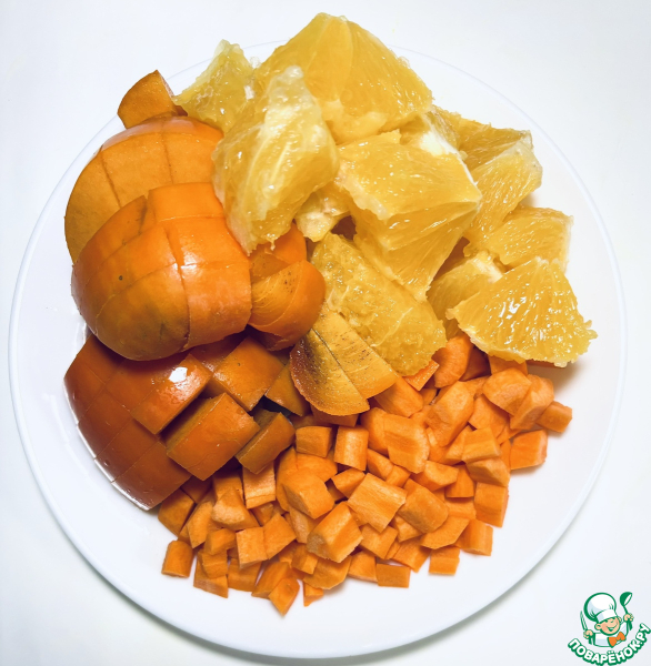 Смузи " Оранжевая осень"