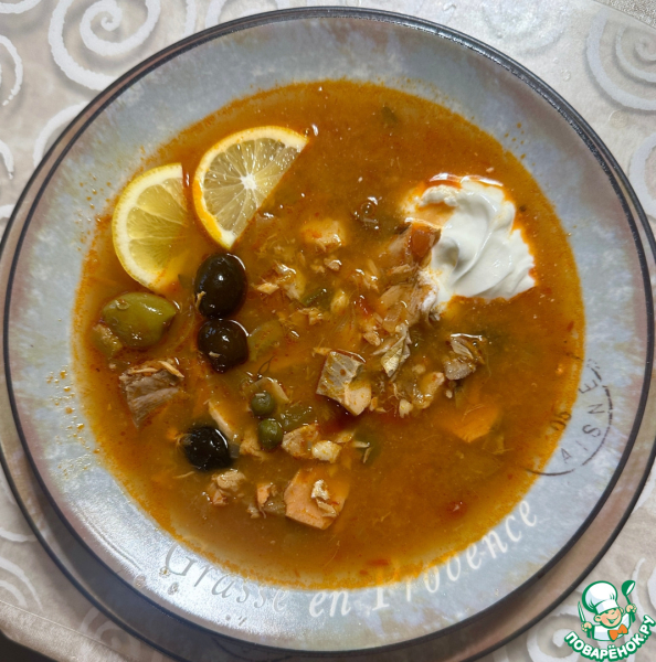 Солянка рыбная сборная