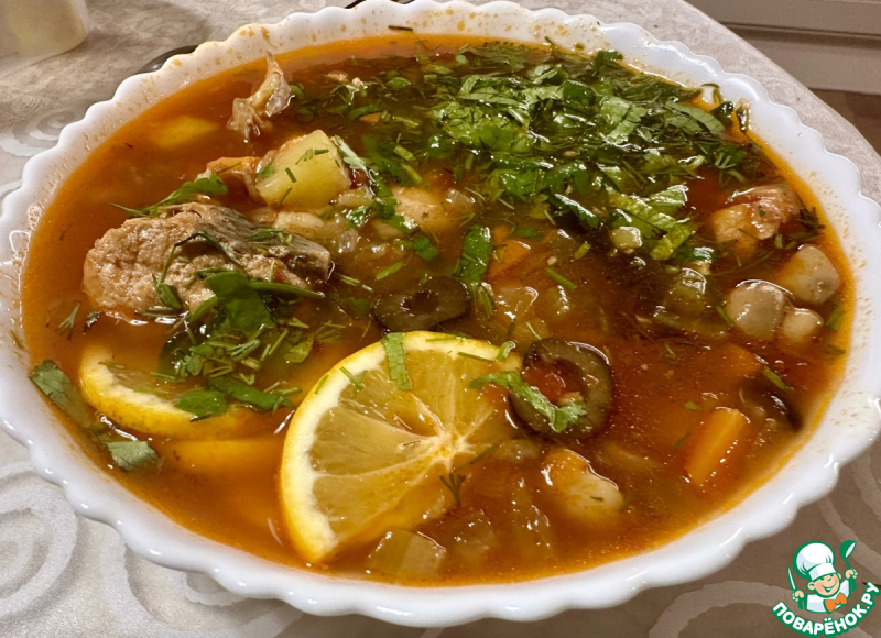 Солянка рыбная сборная