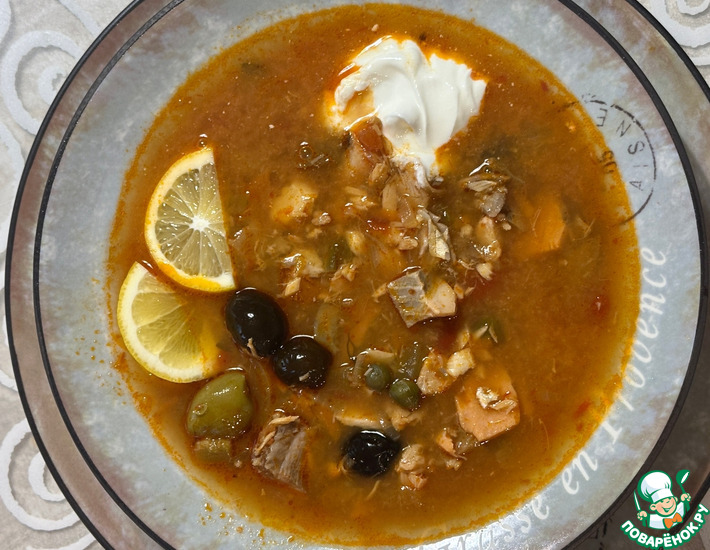 Солянка рыбная сборная