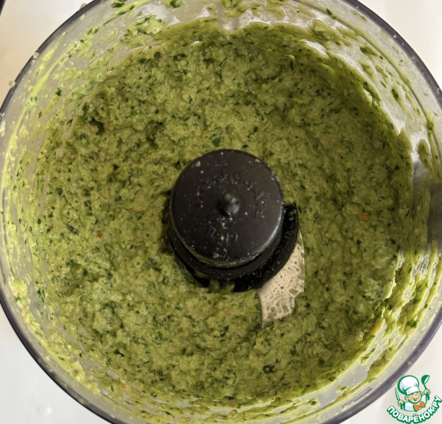 Соус из черемши и семян