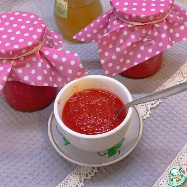 Соус из запеченного перца