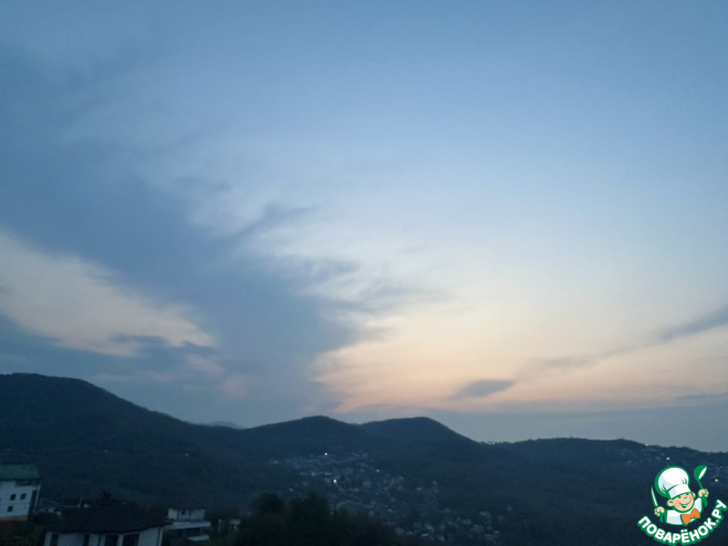 Суфле или парфе (?) из куриной печени