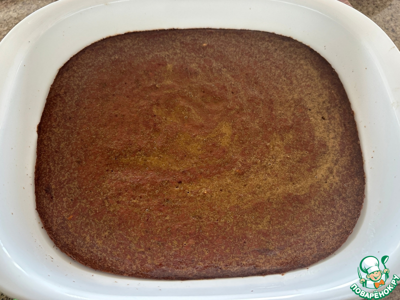 Суфле или парфе (?) из куриной печени