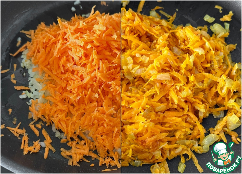 Суфле или парфе (?) из куриной печени