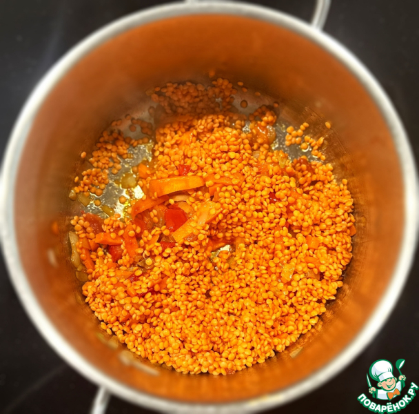 Суп пюре из чечевицы