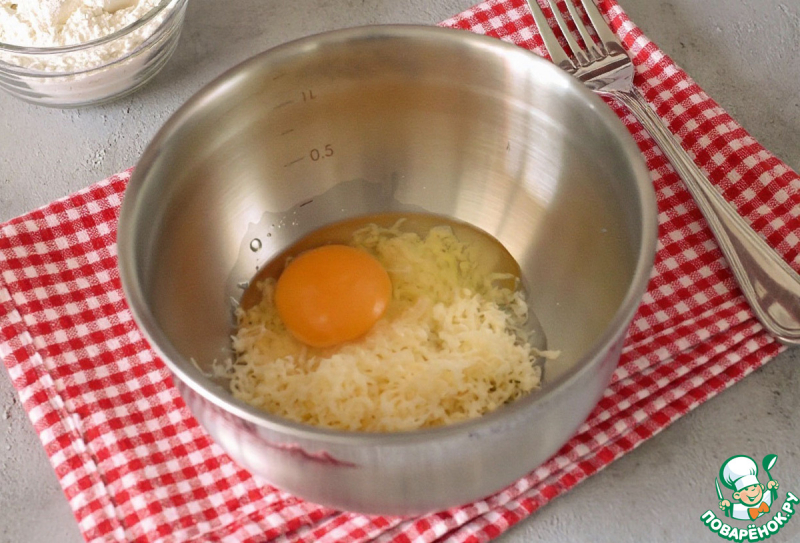 Суп с сырными галушками