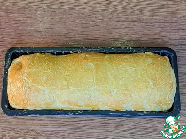Свинина с брусничным соусом и пирог