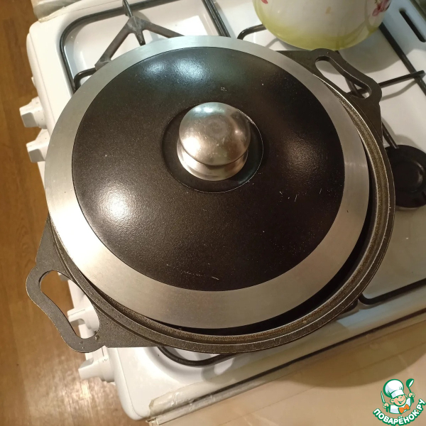 Свинина с фасолью и овощами