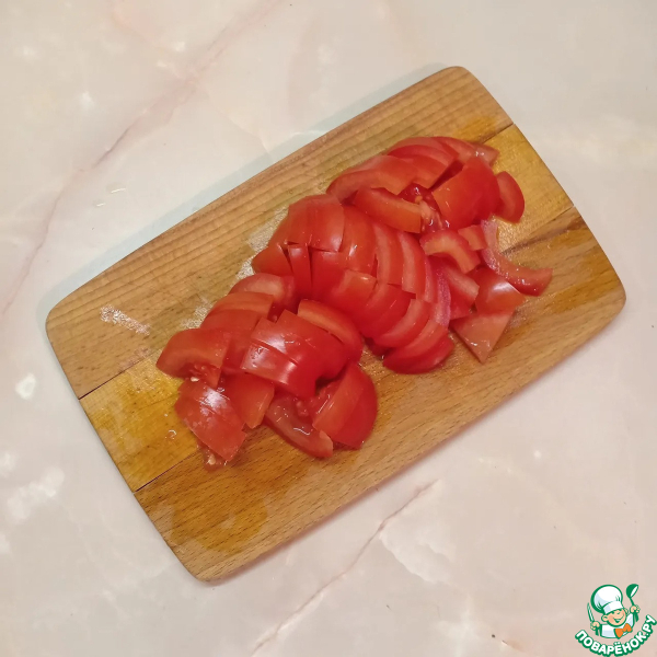 Свинина с фасолью и овощами