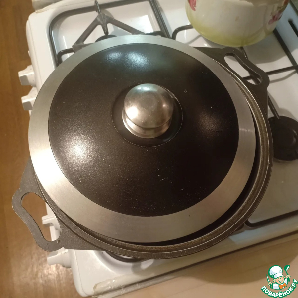 Свинина с фасолью и овощами