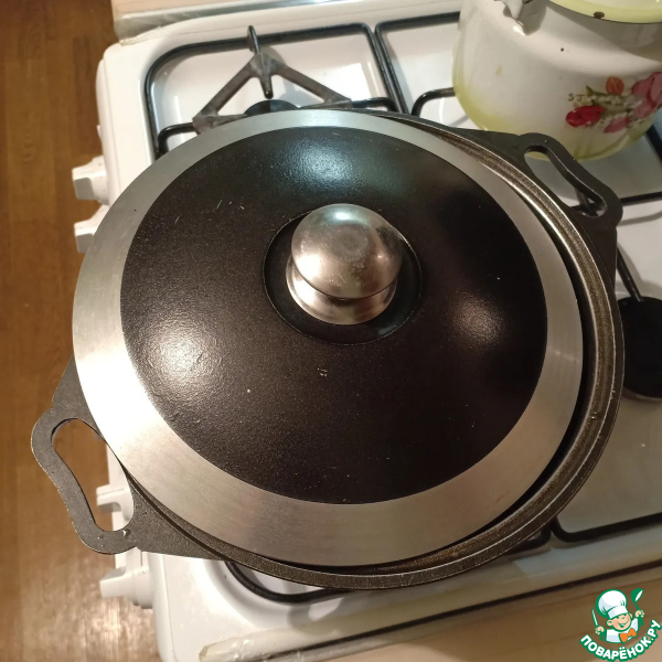 Свинина с фасолью и овощами