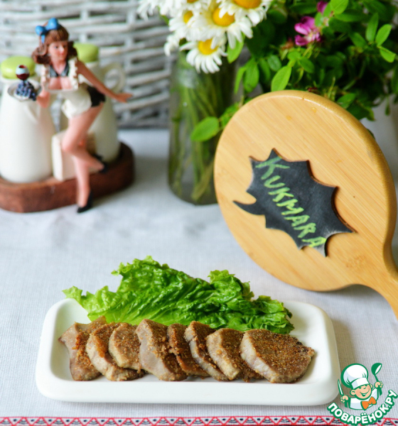 Свиные языки в хрустящей корочке