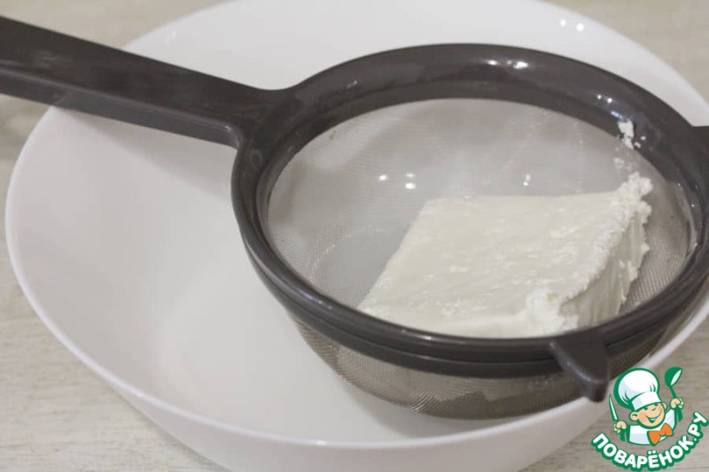 Сырники с голубым сыром