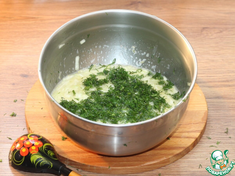 Сырные булочки с добавлением кабачка