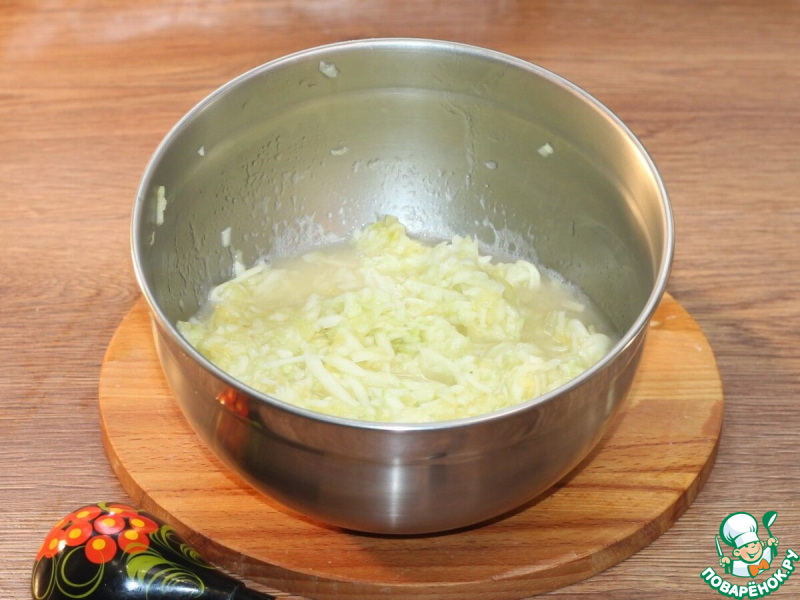 Сырные булочки с добавлением кабачка