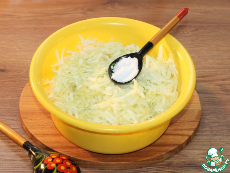 Сырные булочки с добавлением кабачка