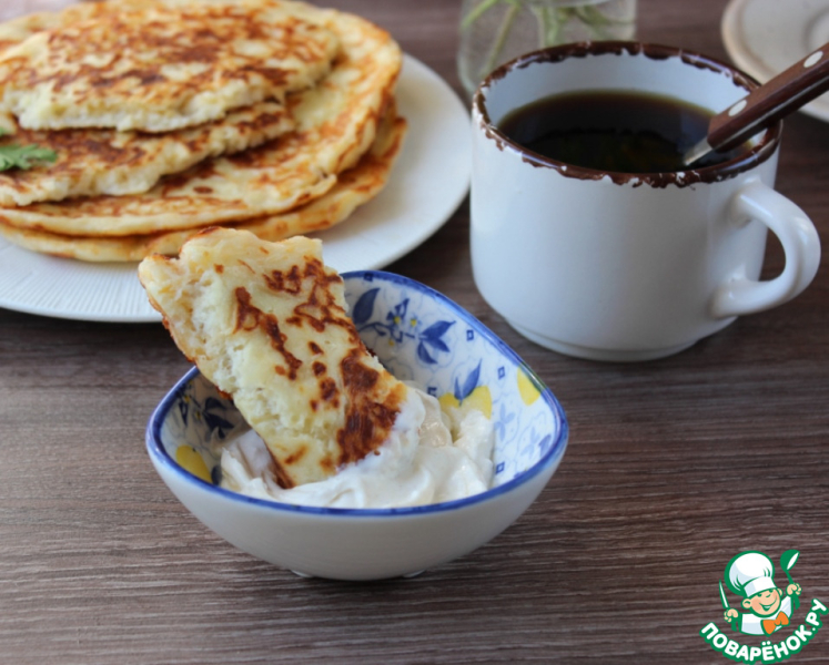 Сырные лепешки