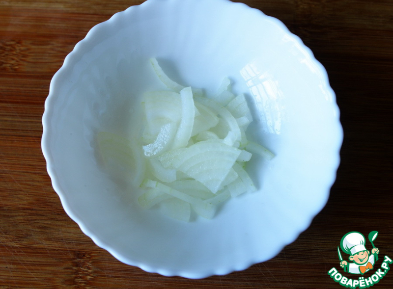 Тёплый салат из баклажанов и мяса
