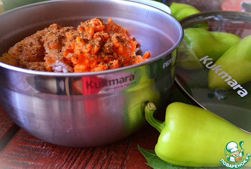 Толма ( долма) с булгуром и мясом