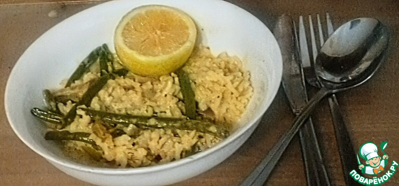 Торан из стручковой фасоли