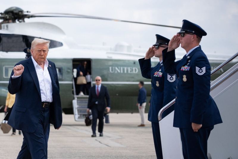 Трамп не считает, что у него с Путиным «все кончено»