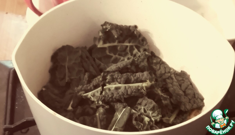 Треска с имбирной зеленью, морковью, рисом