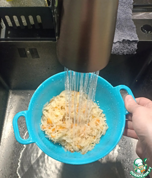 Тушеная капуста по-немецки