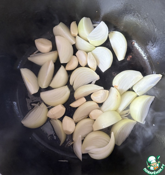 Тушёные говяжьи рёбра