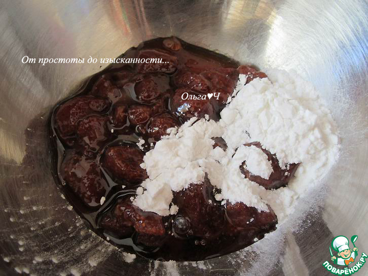 Творожное печенье с "джемом"