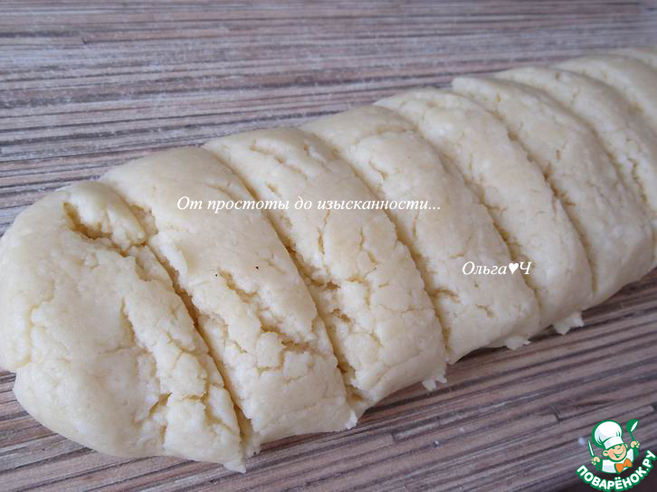 Творожное печенье с "джемом"