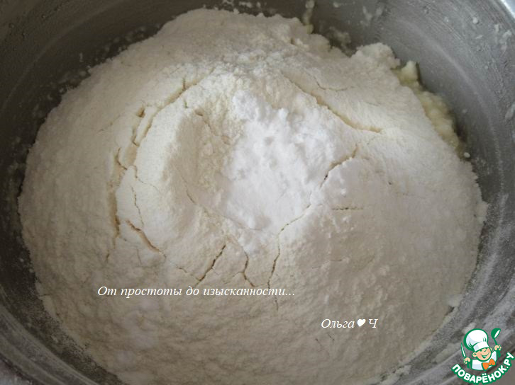 Творожное печенье с "джемом"