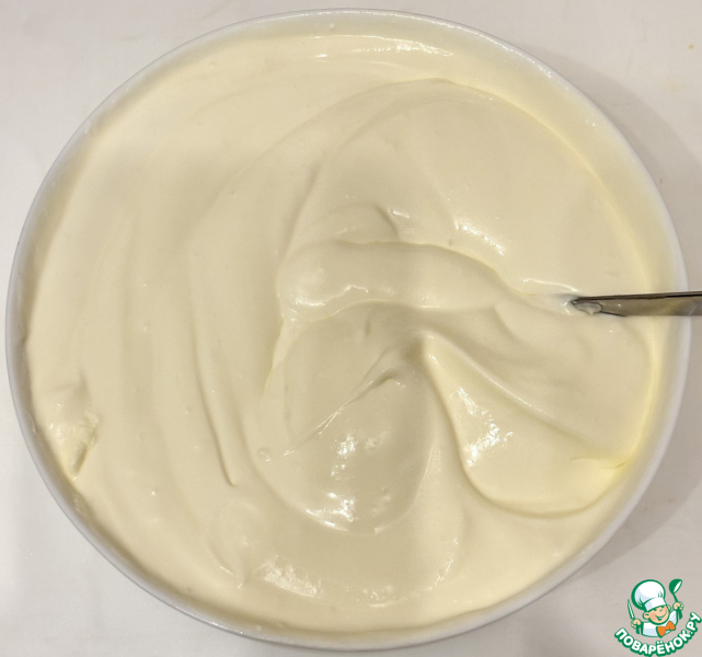 Творожный десерт с мандаринами "тирамису"