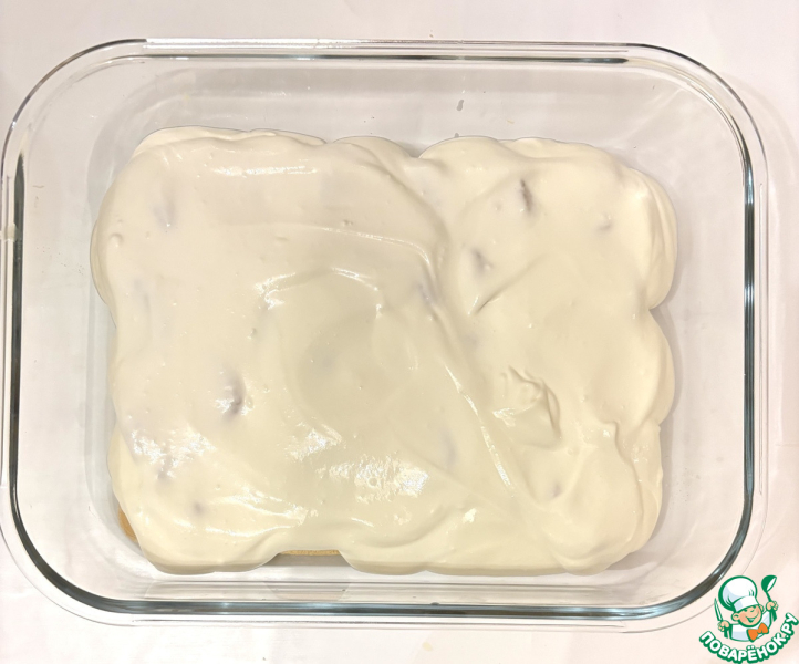 Творожный десерт с мандаринами "тирамису"