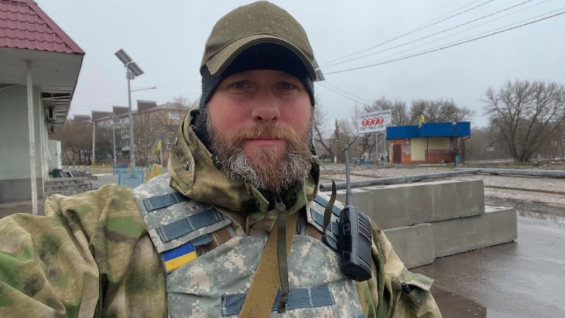 Украинский актер-военный Владимир Ращук рассекретил свою должность в армии