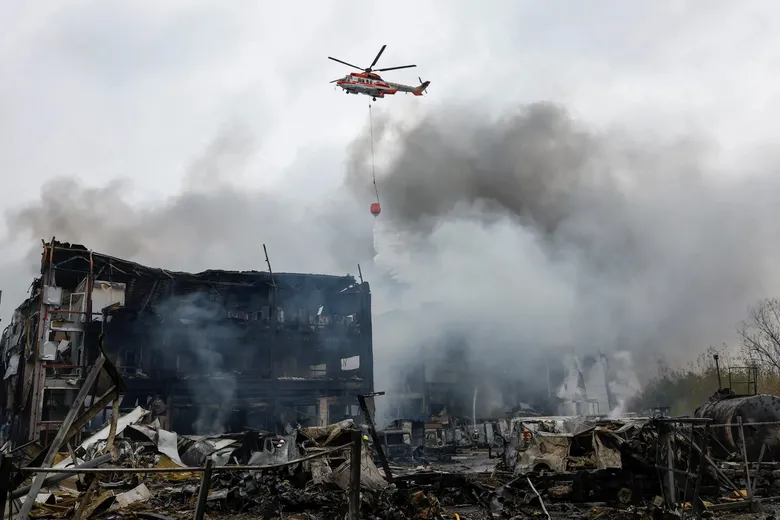 В результате ракетной атаки на Киев уничтожены склад и офис фармкомпании на $100 млн