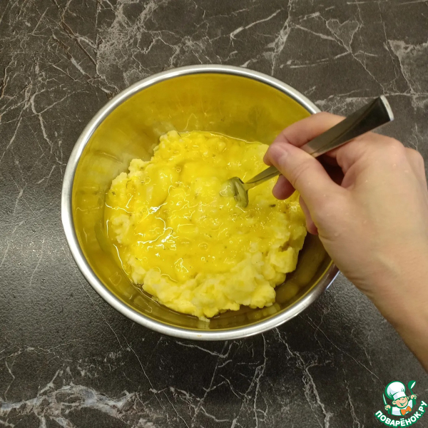 Вафли картофельные с зеленью