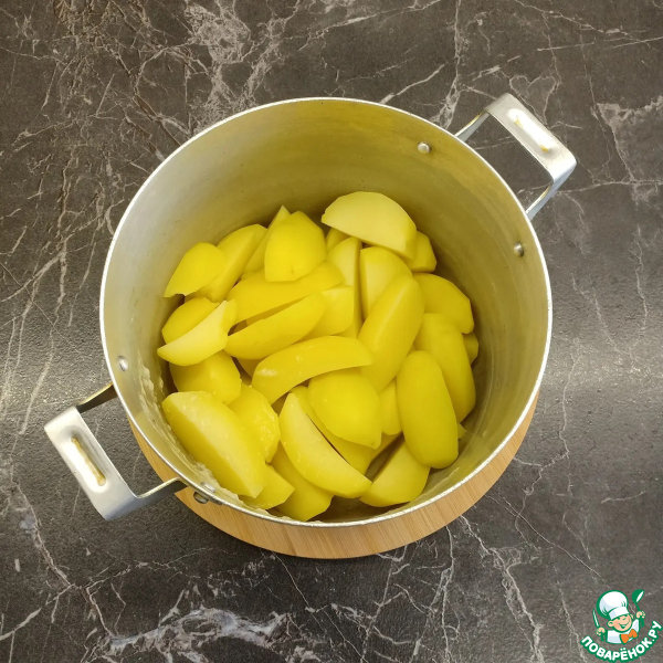 Вафли картофельные с зеленью