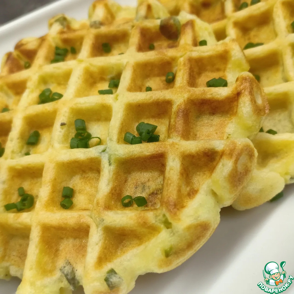 Вафли картофельные с зеленью